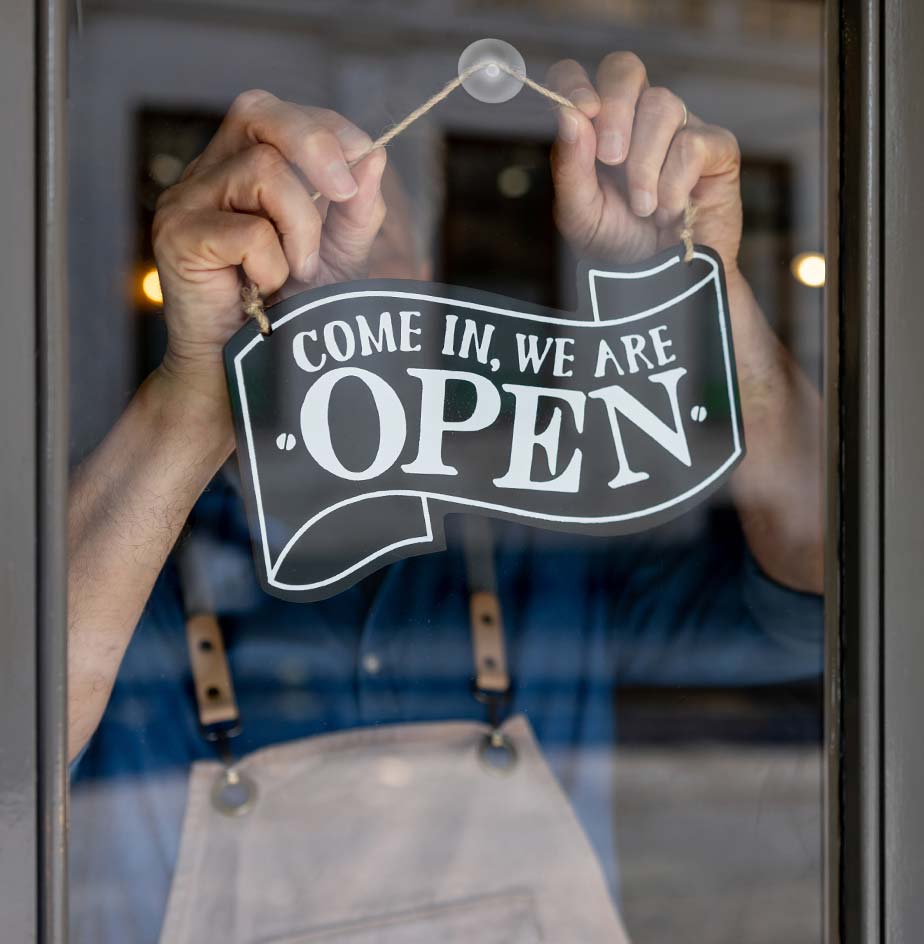 Spokane business open for customers